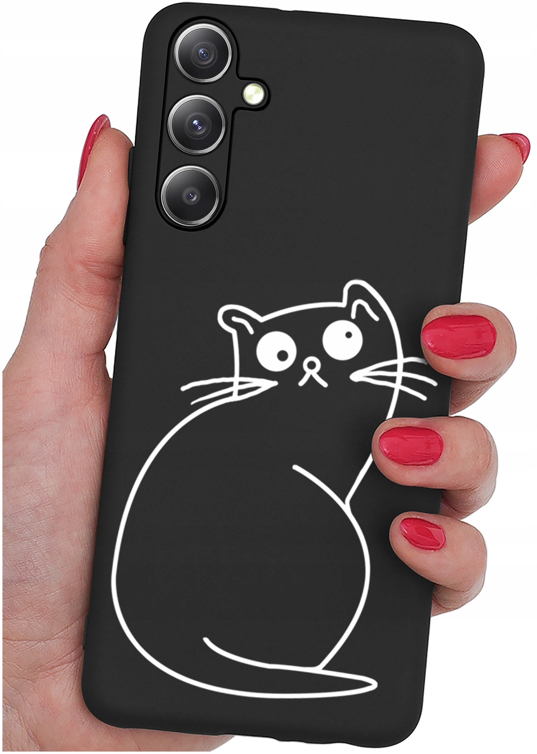 Etui do Samsung Galaxy A16 5G WZORY |SILIKONOWE MATT CASE + SZKŁO 9H