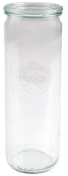 Słoik cylindryczny 600 ml z pokrywą - op. 6 szt