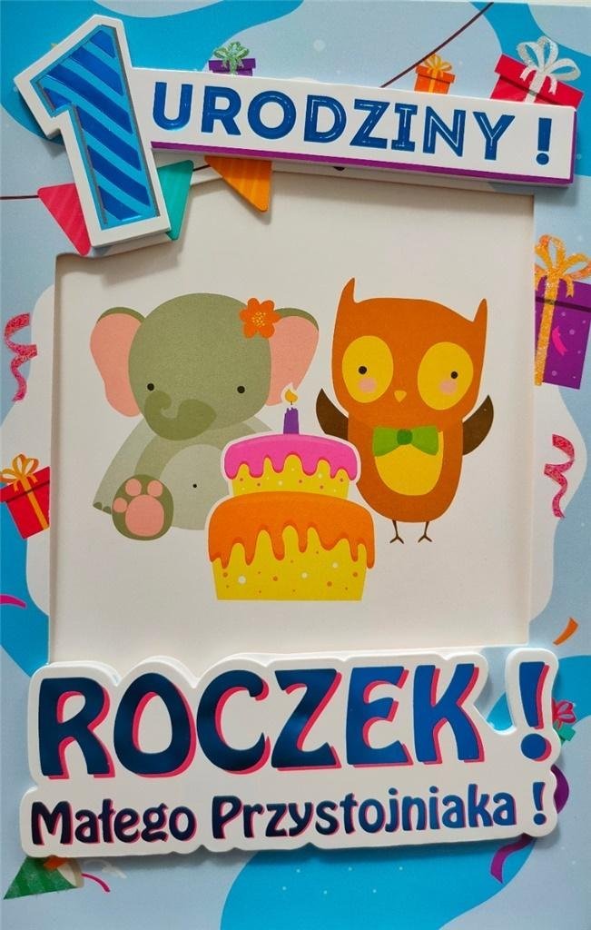 Yeku Karnet Roczek chłopiec 6K - 014