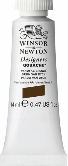 Designers Gouache 14ml Vandyke Brown NA