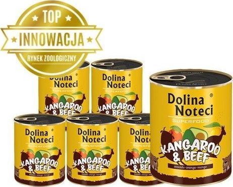 Dolina Noteci DOLINA NOTECI PREMIUM SUPERFOOD kangur i wołowina 6x800g