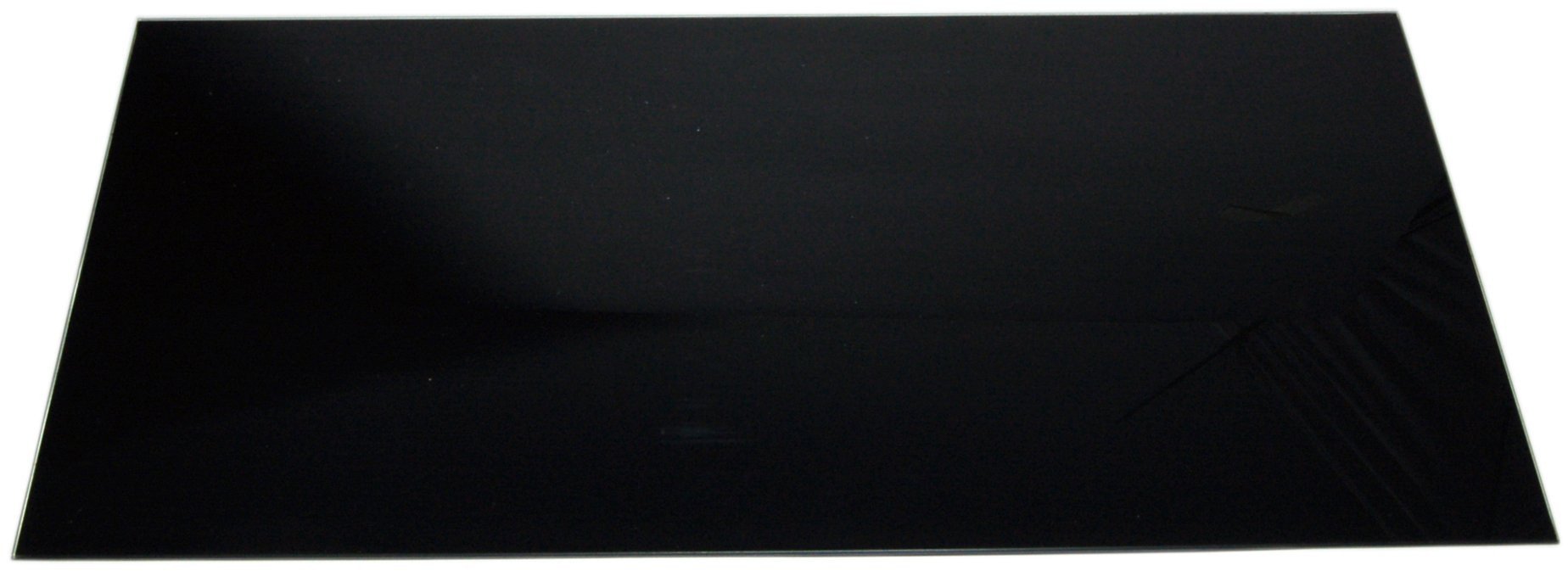 Home It Stænkplade sort glas 80x40 cm.