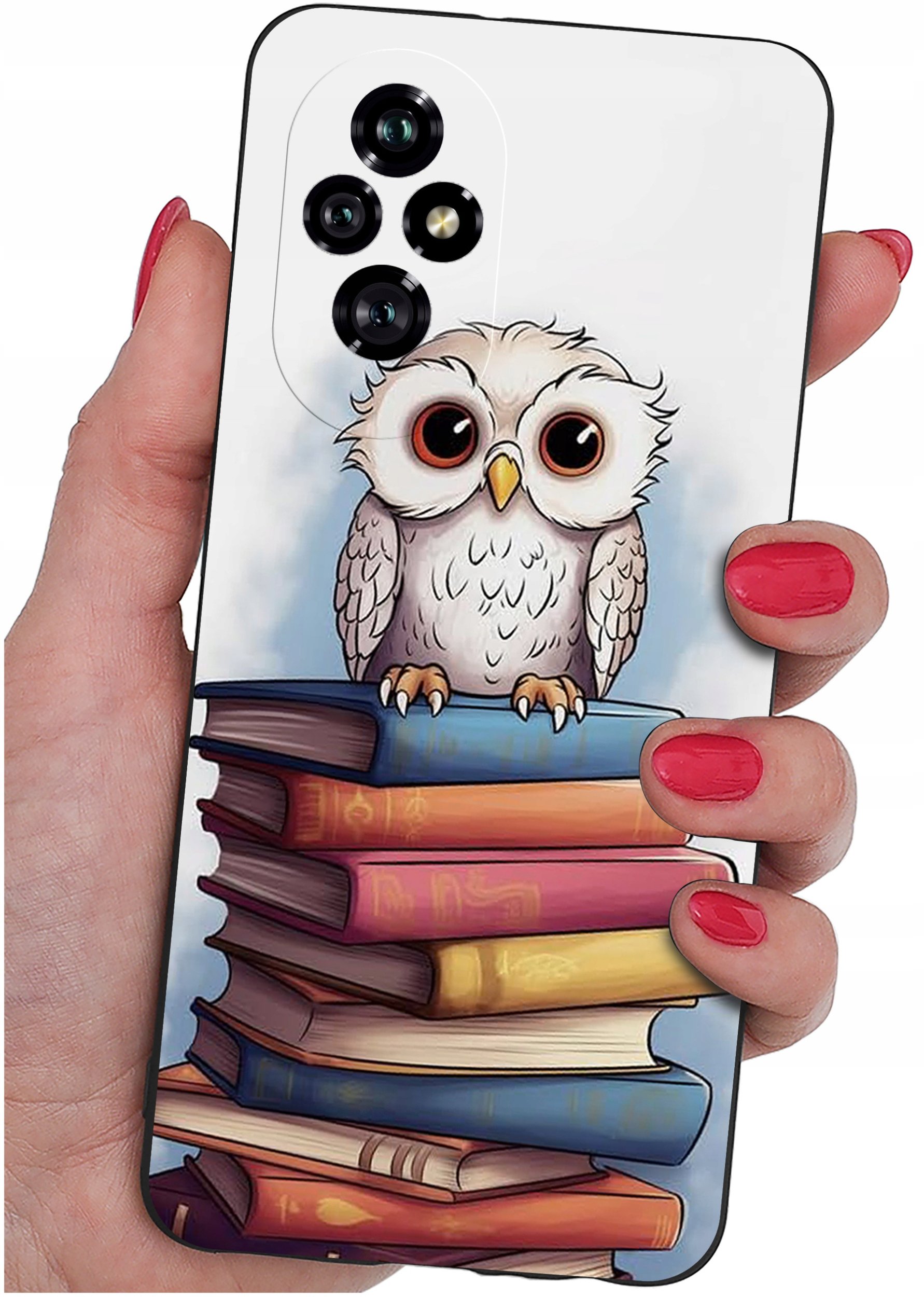 ETUI do Honor 200 5G | WZORY | SILIKONOWE MATT CASE + SZKŁO 9H