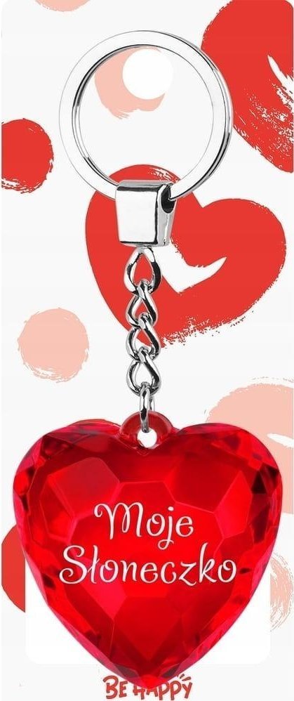 Brelok serce Moje słoneczko