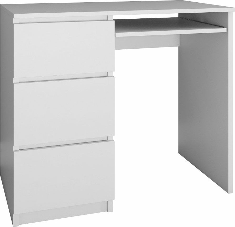 Biurko Elior Blanco 2X Białe 98 cm x 51 cm