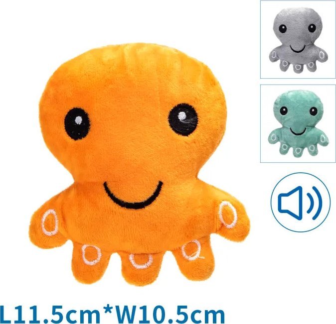 Nobleza Pluszowa dźwiękowa zabawka dla psa - ośmiornica Pluszowa dźwiękowa zabawka dla psa - ośmiornica