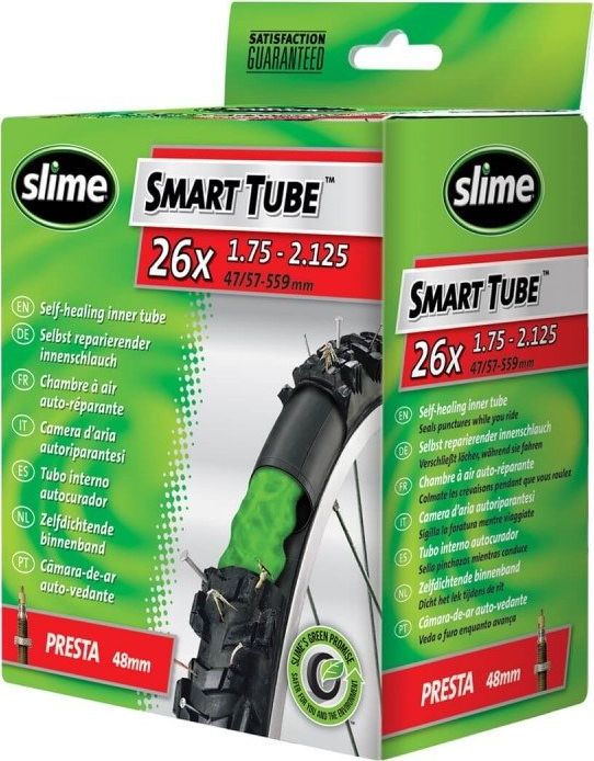 Slime Dętka Slime Smart Self-sealing 26x1.75/1.9/2.125 Presta 48mm Uniwersalny