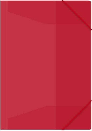 MFP paper teczka M A4 czerwona z gumą PP 5370339