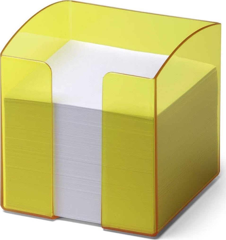 Durable Pojemnik z karteczkami 90x90mm DURABLE TREND 1701682004 przezroczysty żółty 800 karteczek
