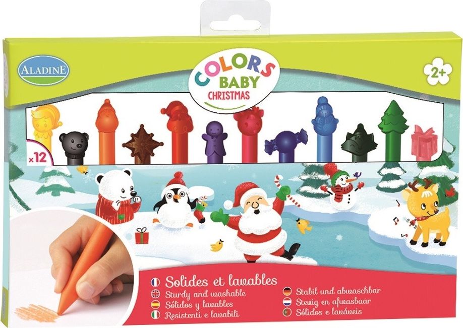 Aladine Pastele woskowe Boże Narodzenie