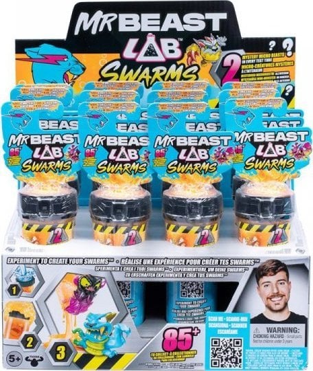 Figurki Mr Beast Lab - Rój tuba 2-pak Display 12 sztuk