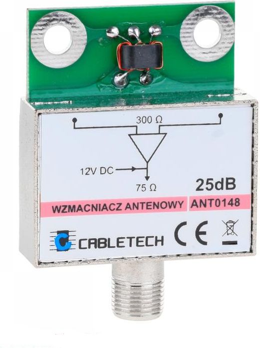 Wzmacniacz ant. LNA-169 ekranowany 25dB (ANT0148)