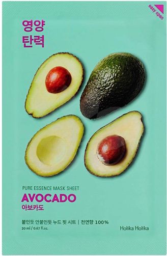Holika Holika Pure Essence Mask Sheet-Avocado 1szt
