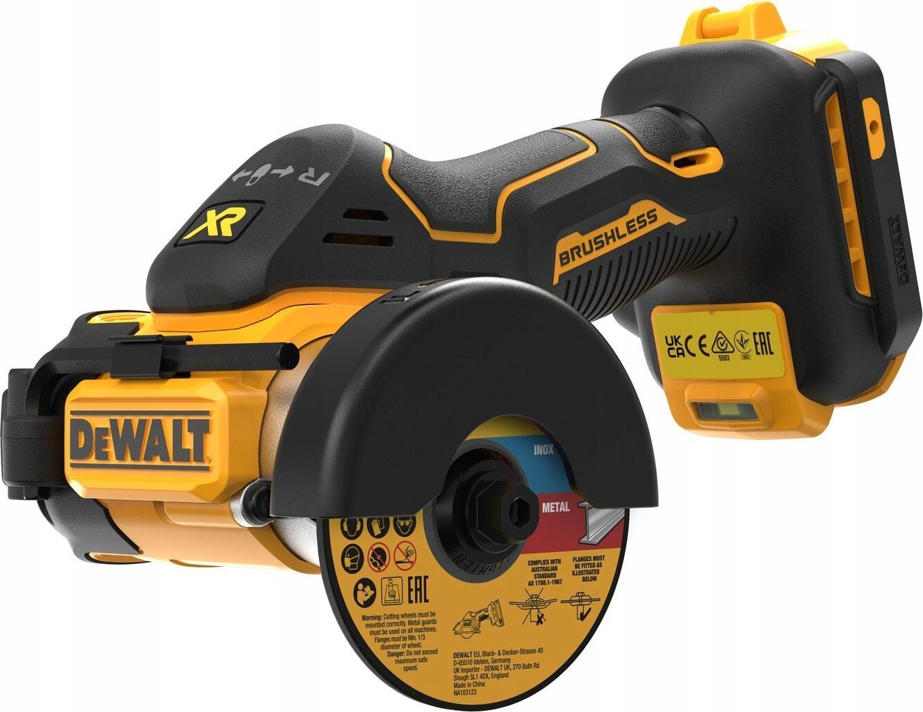 Dewalt Przecinarka akumulatorowa 18V 76mm (DCS438N-XJ)