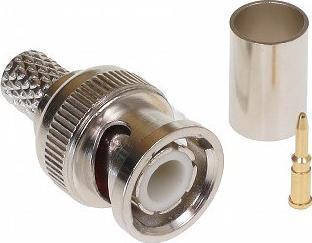 WTYK ZACISKANY BNC-W/ZAC-RG6*P100