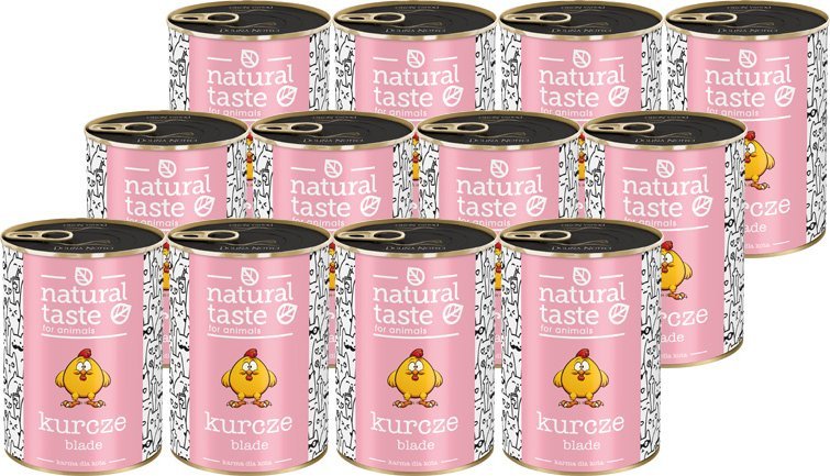 Dolina Noteci Natural Taste z kurczakiem 12x400g