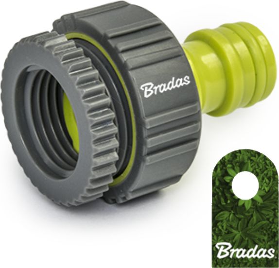 Bradas Przyłącze na kran 1" - 3/4" 2 w 1 LIME LINE SOFT LE-S2199K BRADAS 3614