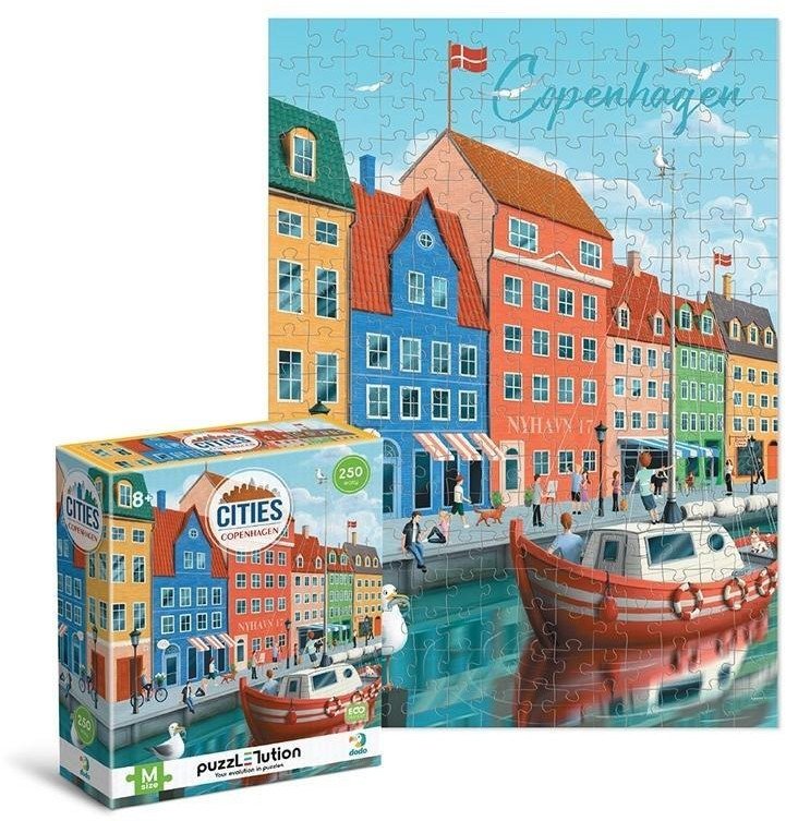 Puzzle 250 Easy-M Cities Copenhagen