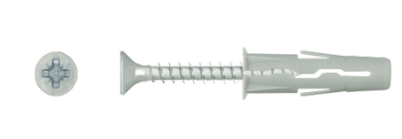 Rawlplug Kołek rozporowy UNO FI8 z wkrętem 4,5x50mm 100szt. - UNO-08+450