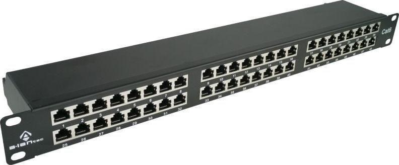 Alantec Patch panel 19" 1U 48x RJ45 kat. 6 STP (PK050)