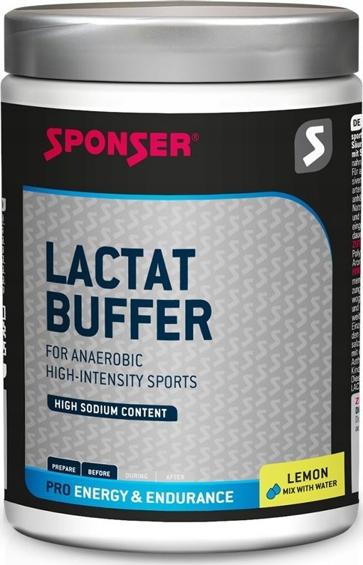 Sponser Napój SPONSER LACTAT BUFFER cytrynowy puszka 600g (NEW).