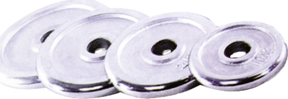 Spartan Chromowane Talerze Do Ćwiczeń 2x10 kg SPARTAN