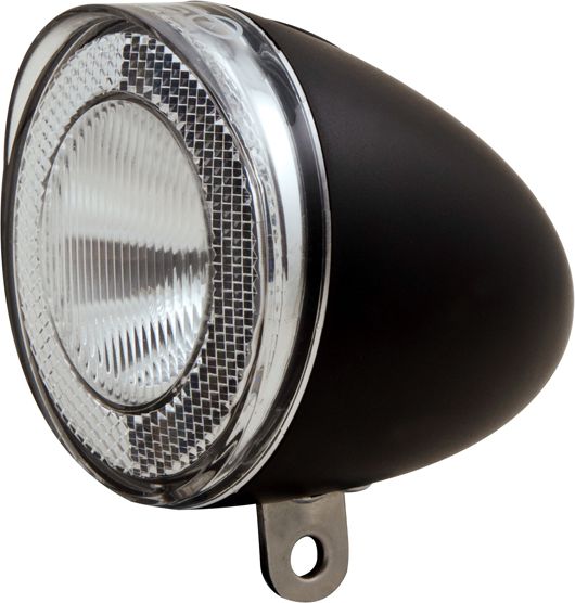 SPANNINGA Lampka przednia SWINGO XDO pod dynamo czarna (SNG-H070308)