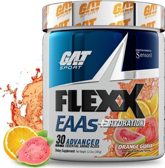 GAT GAT - Flexx EAAs + Hydration, Orange Guava, Proszek, 345g