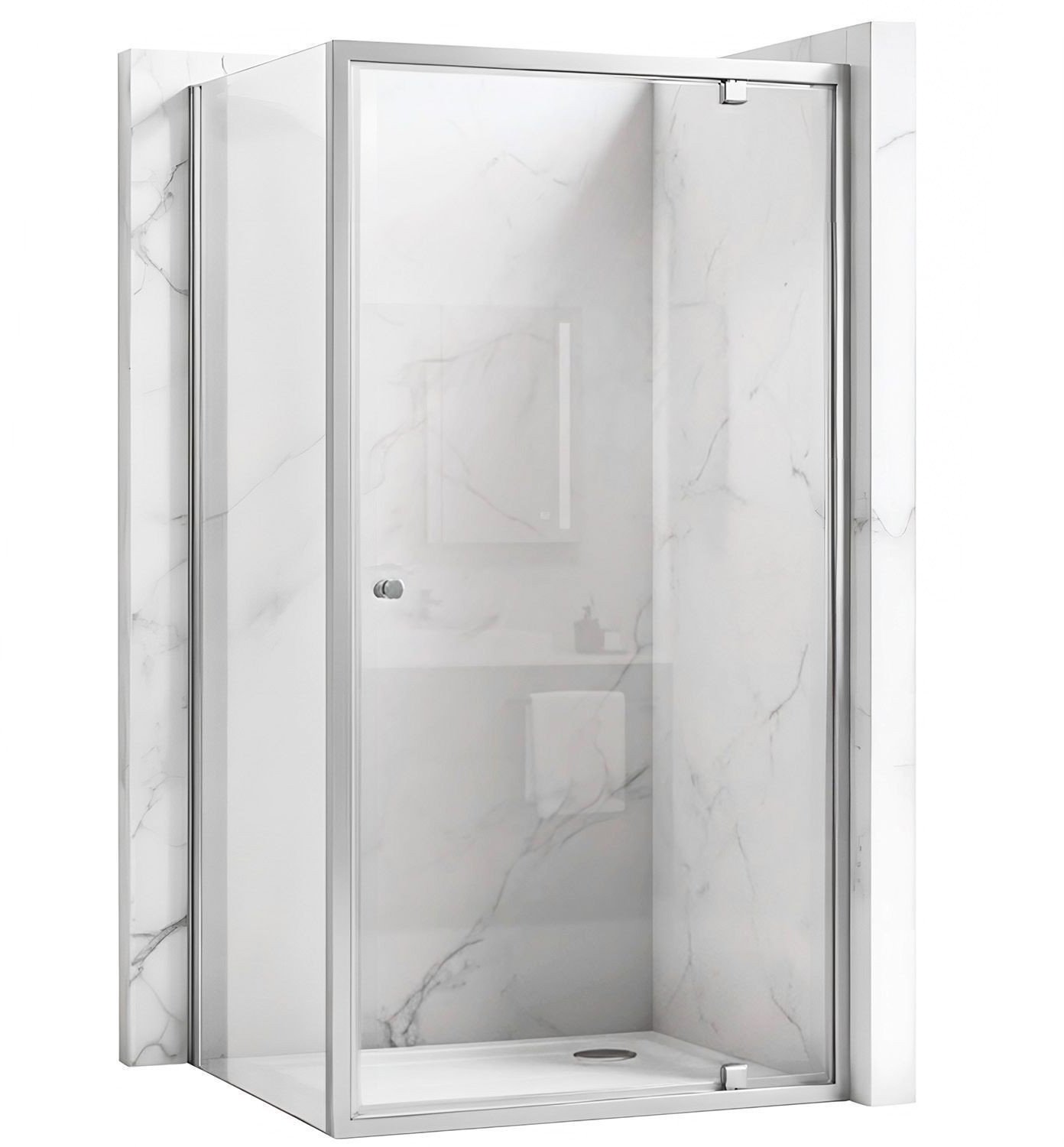 Kabina Prysznicowa Rea Primo Swing 100x90 Chrom