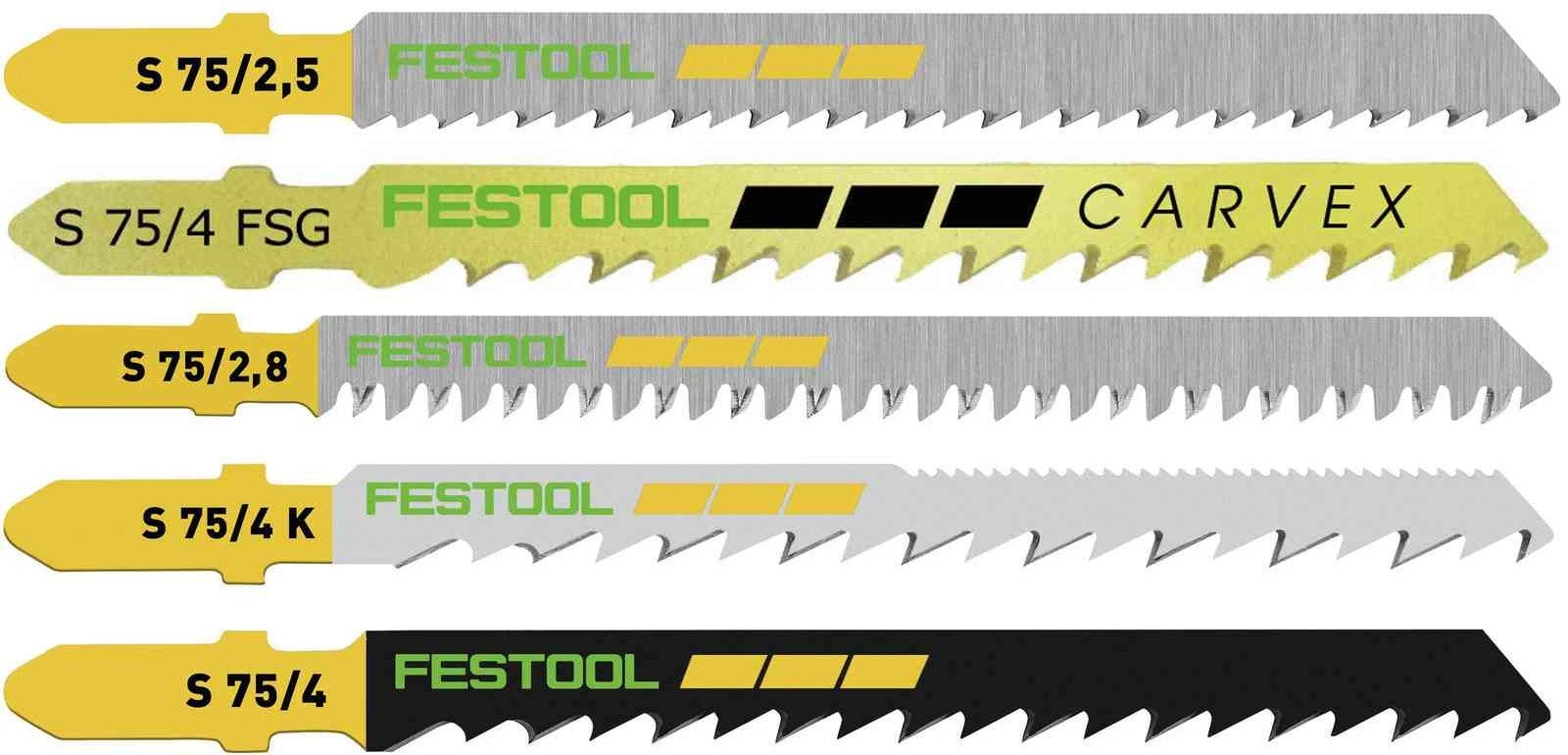 Festool Stichsägeblatt-Set STS- Sort/25 W