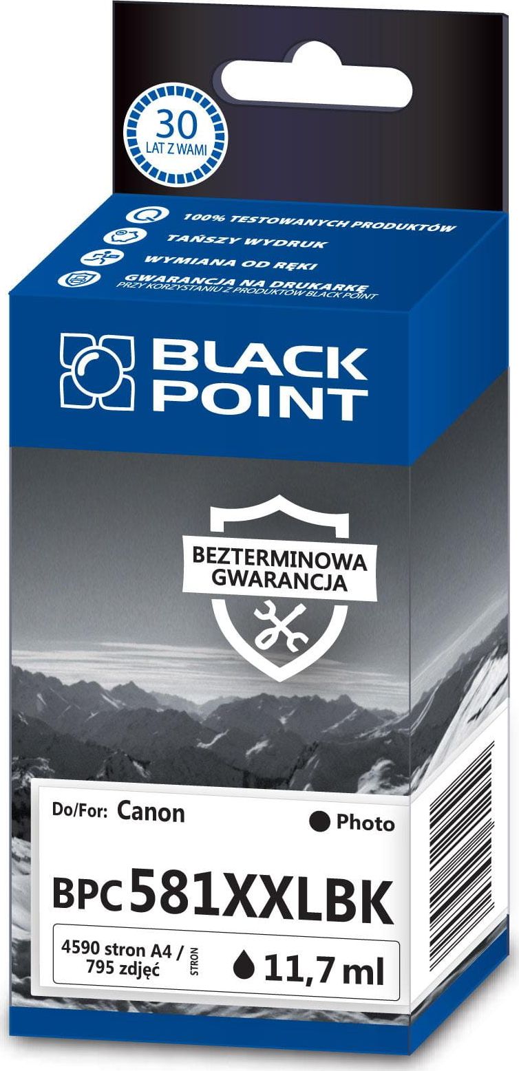 Tusz Black Point Tusz BPC581XXLBK CLI-581BKXXL photo black