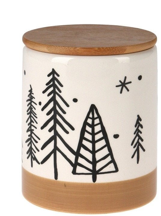 JAR STORAGEXMAS TREE 12CM