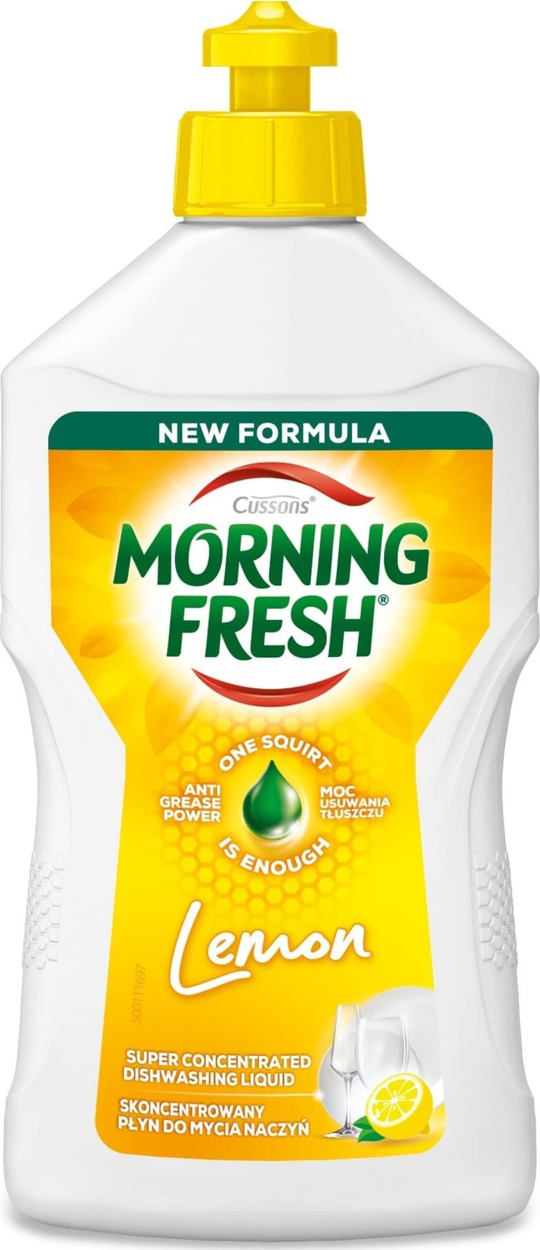 Sarantis CUSSONS Morning Fresh Skoncentrowany płyn do mycia naczyń - Lemon 400 ml