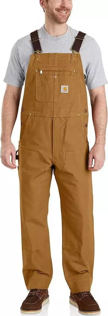 Carhartt Ogrodniczki Carhartt Bib Overall Brown