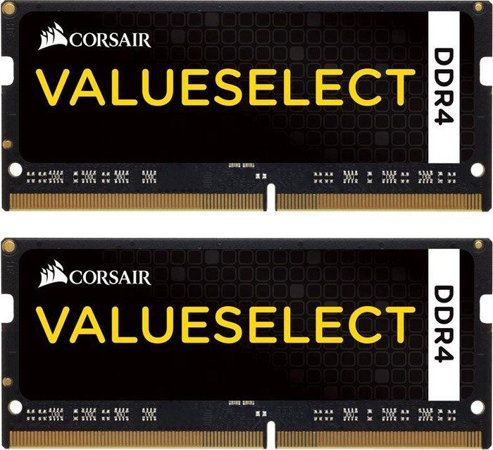 Pamięć do laptopa Corsair Value Select, SODIMM, DDR4, 16 GB, 2133 MHz, CL15 (CMSO16GX4M2A2133C15)