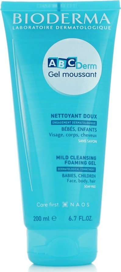Bioderma Bioderma ABC Derm Gel Moussant żel pod prysznic dla dzieci 200ml