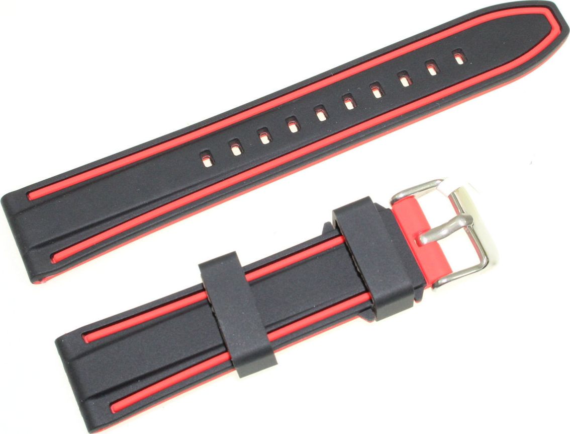 JVD Silikonowy pasek do zegarka 20 mm JVD R21907-20 uniwersalny