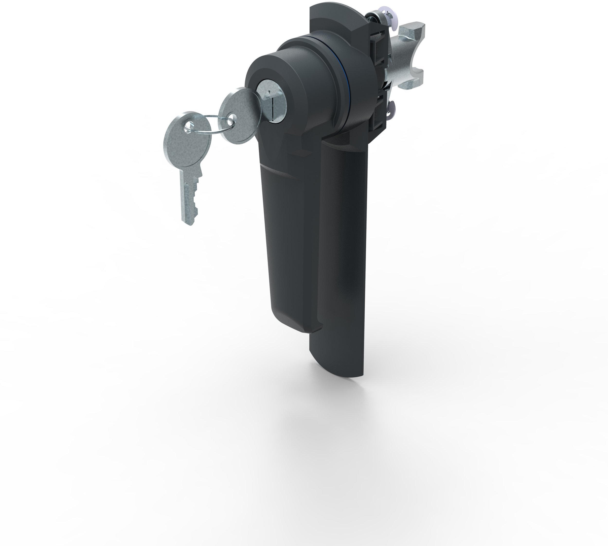 Klamka z zamkiem nr 405 dostarczana z 2 kluczami (1350-2250mm) XL3S 630 339717