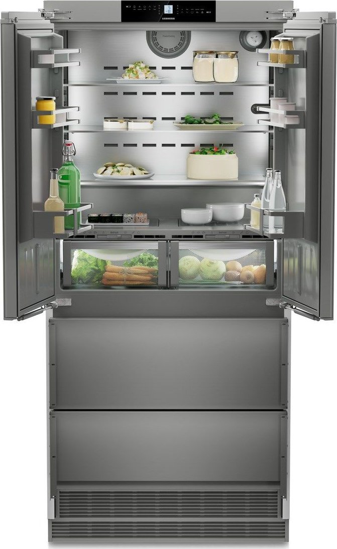 Lodówka Liebherr ECBNe 8872 BioFresh* NoFrost Chłodziarko-zamrażarki do zabudowy zintegrowanej z systemem BioFresh* i NoFrost