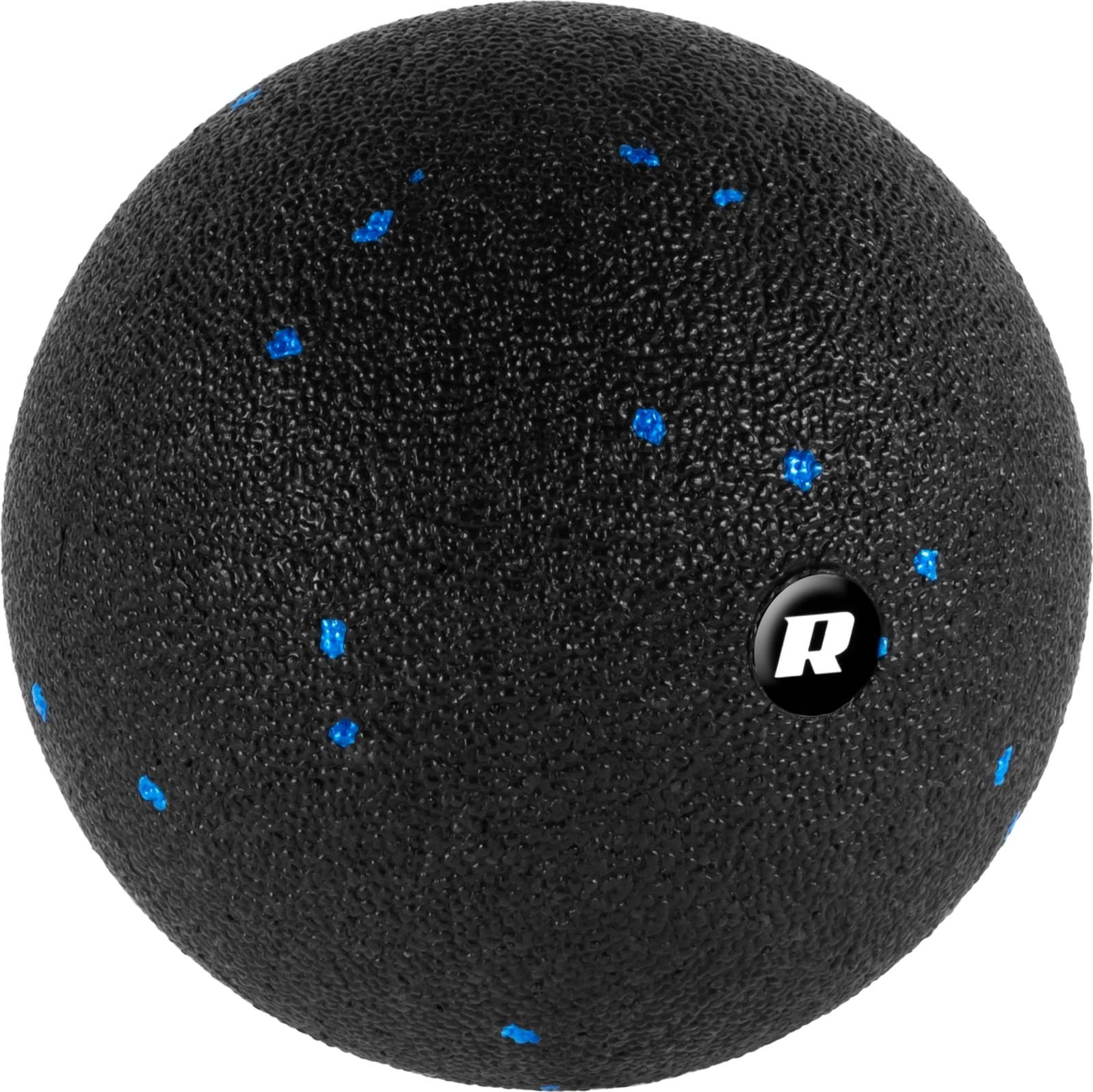 Rebel Piłka do masażu 12cm, kolor czarno-niebieski, materiał EPP, REBEL ACTIVE