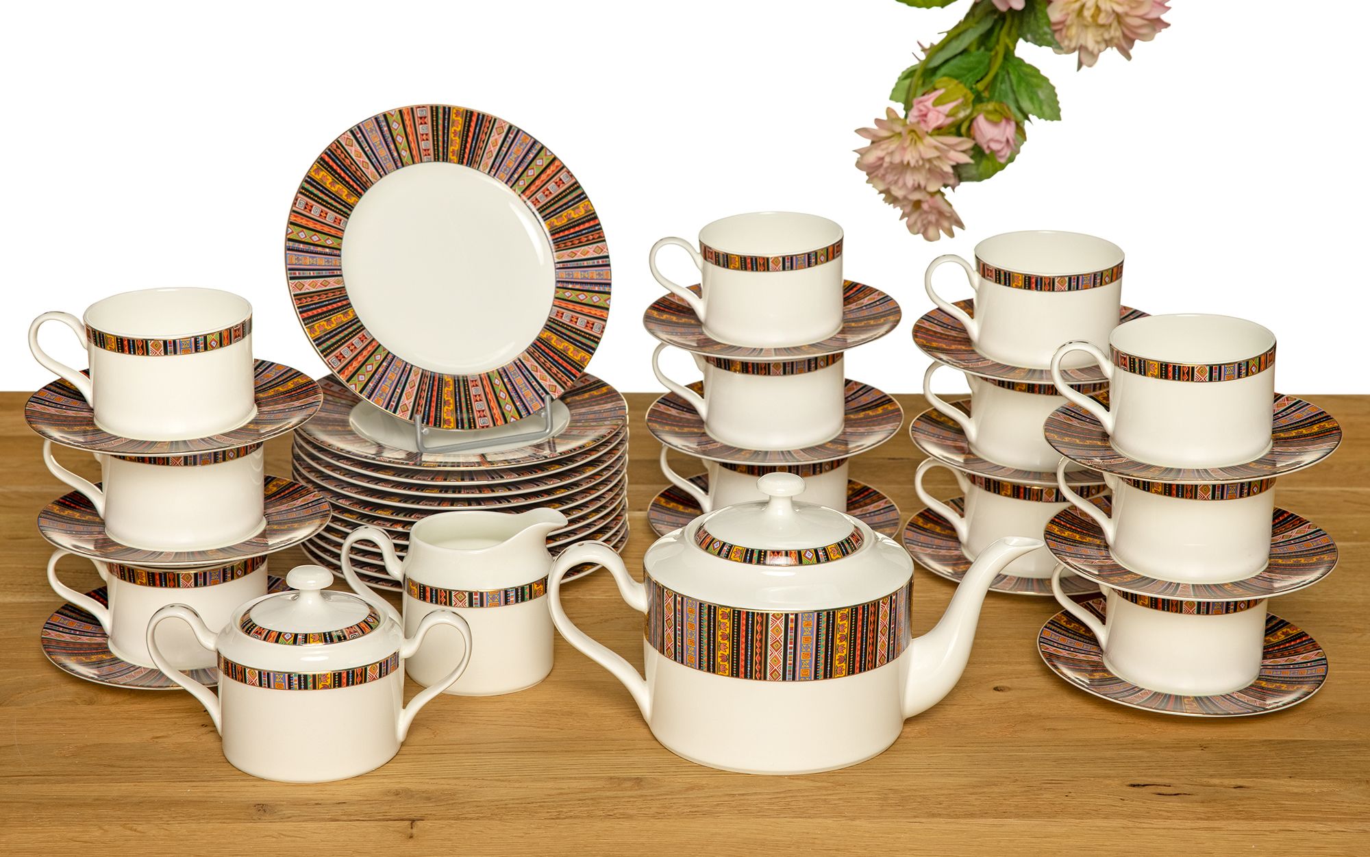 Witek Home Serwis do kawy 12/27 Folk