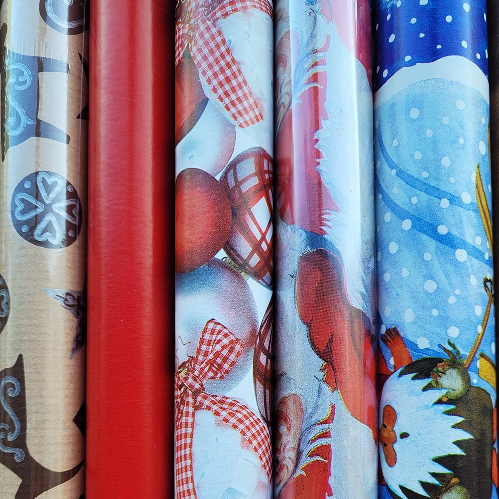 Fastima Papier świąteczny do prezentów prezentowy 57cmx10m ZST9