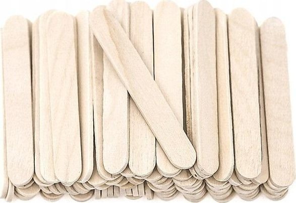 Patyczki kreatywne mini naturalne 100szt