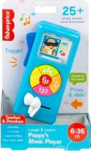Fisher Price Odtwarzacz muzyczny 123