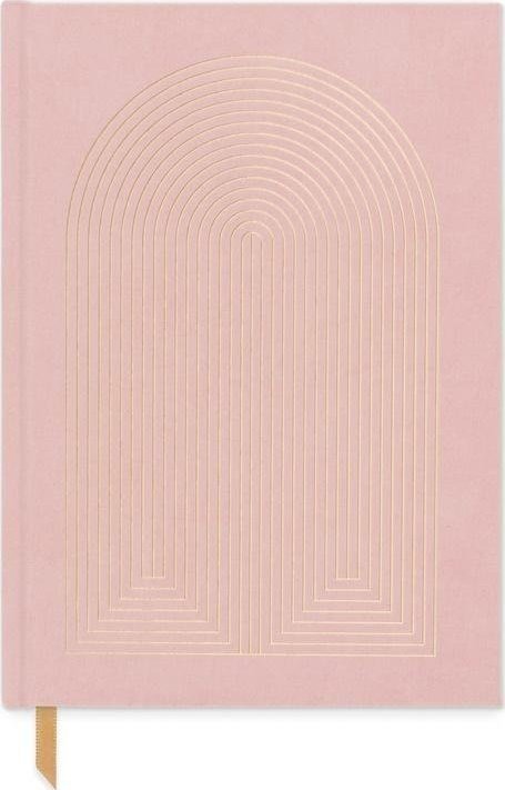 Designworks Ink Notatnik A5/160K Suede Dusty Pink