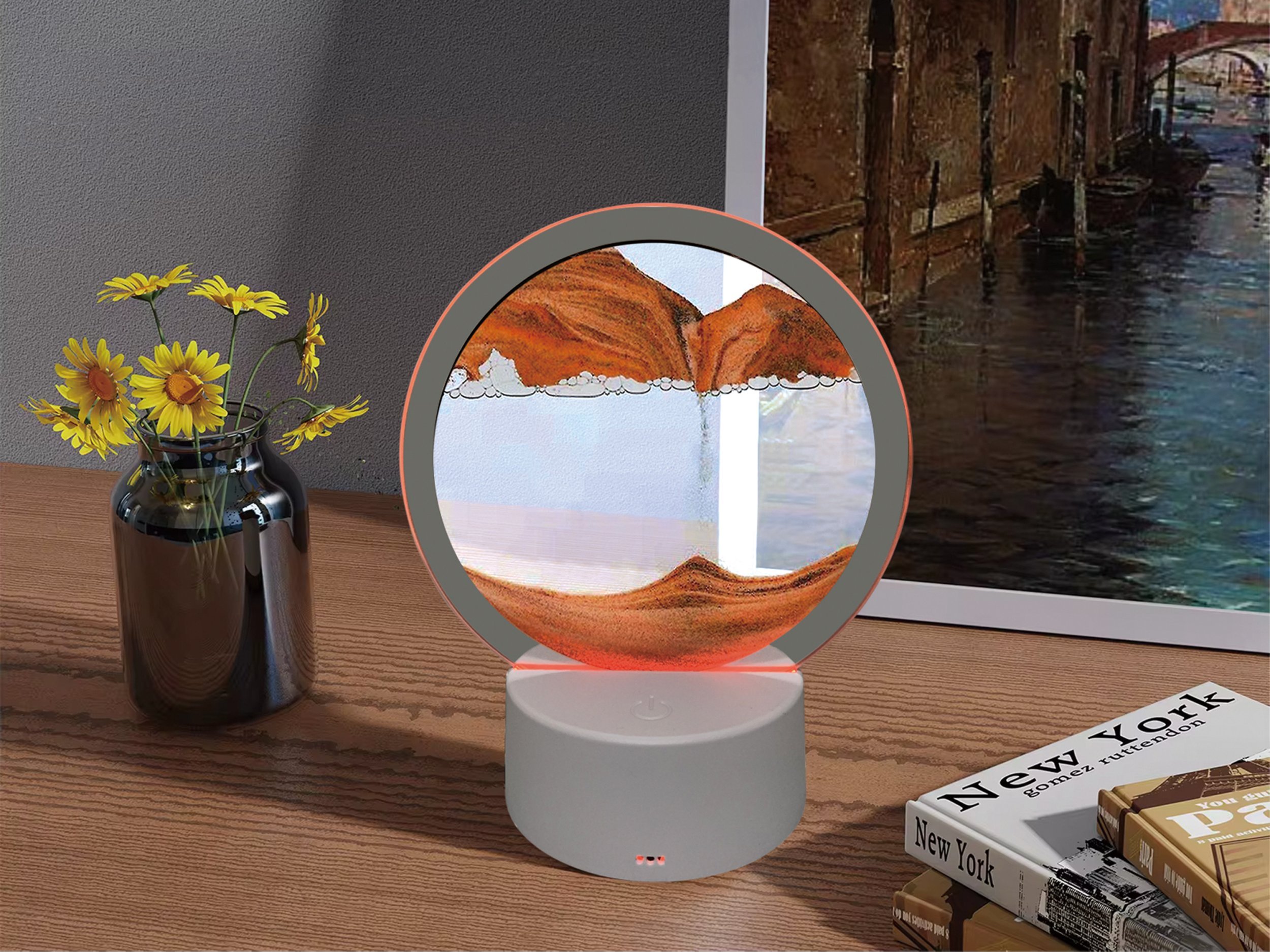 LAMP TABLE DOMOLETTI SANDY LED