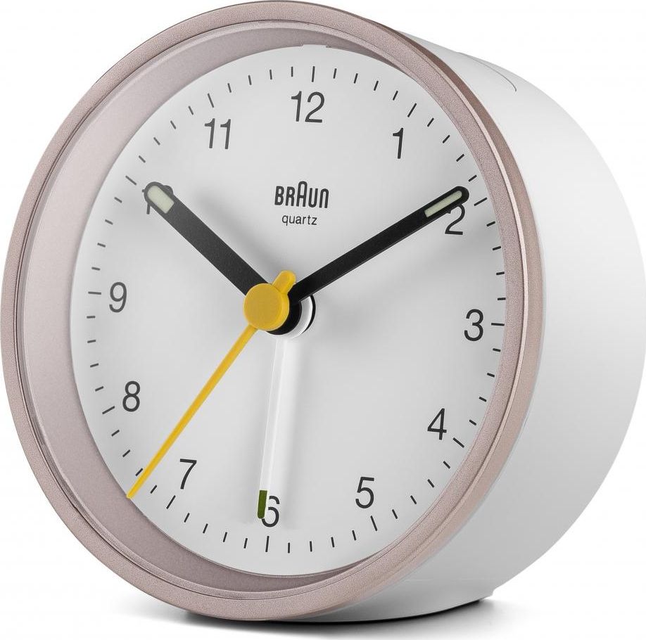 Braun BC 12 PW budzik biało-różow (67103)