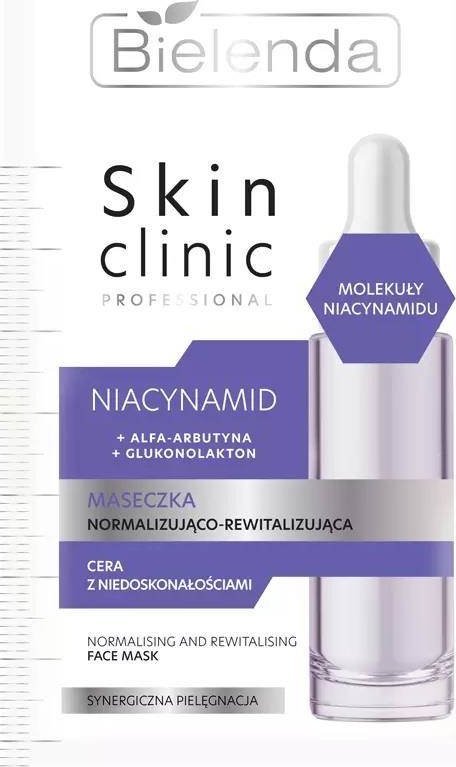 Bielenda Skin Clinic Professional Niacynamid maseczka normalizująco-rewitalizująca 8g