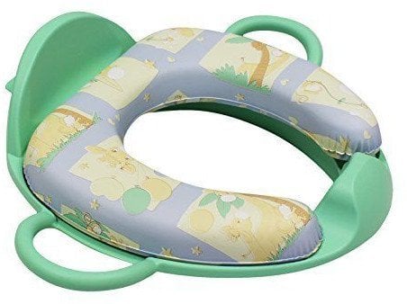 Miękka nakładka na sedes z uchwytami Fioletowa 18m+ POUPY