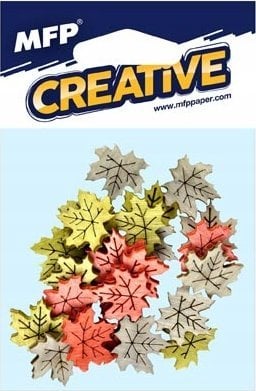 MFP paper liść klonu 24szt 2cm mix kolorów 8885677